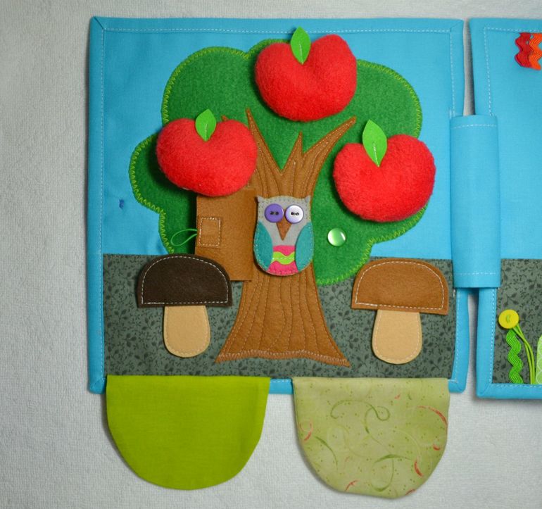 Именная развивающая книжечка