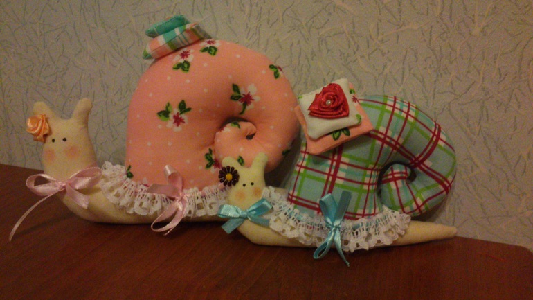 Мои первые улиточки)))