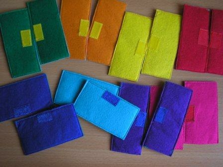 Пазлы из фетра