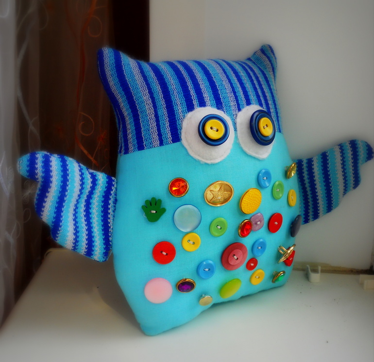 Совушка для мелкой моторики.