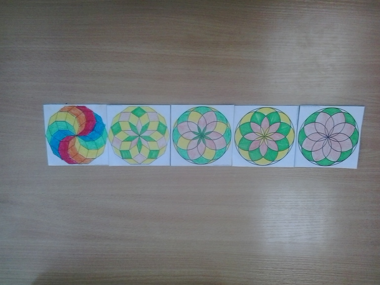 Мандалы. Наши занятия и игры.