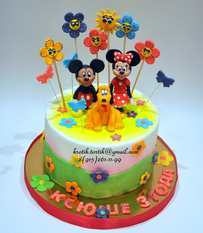 Торт микки маус