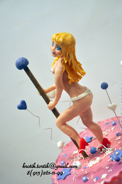 торт стриптизерша.....