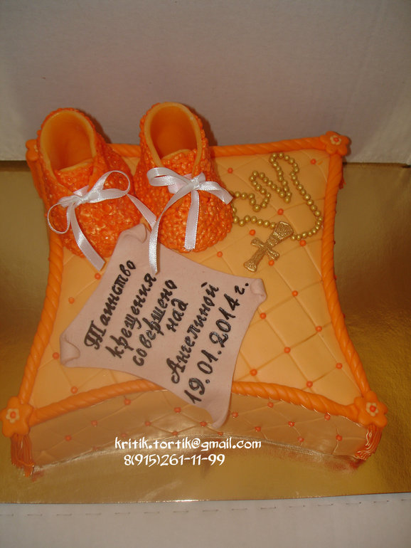 торт на крестины