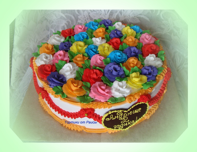 мои последние тортики на День рождения!!!