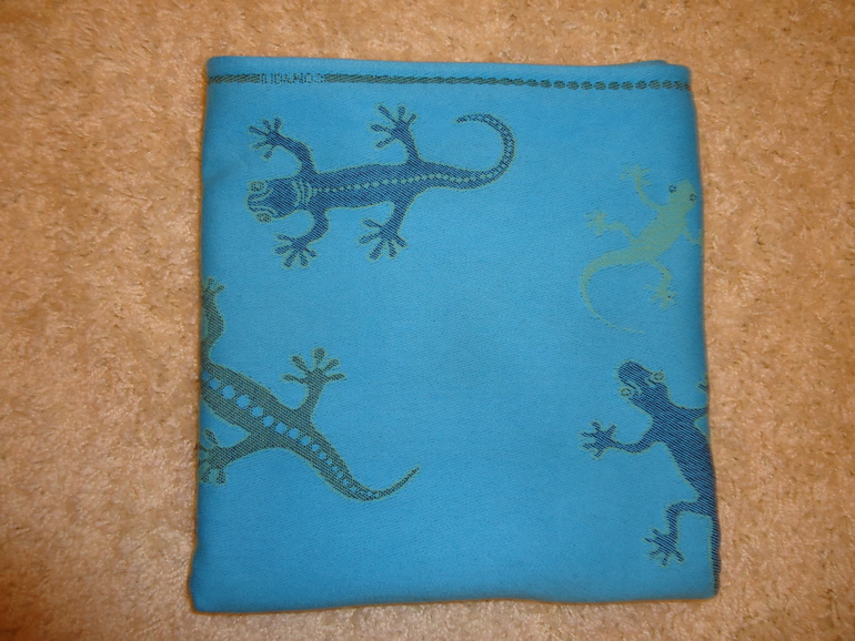 Ящерки мои! или Дождалась 1-й шарфик! )))