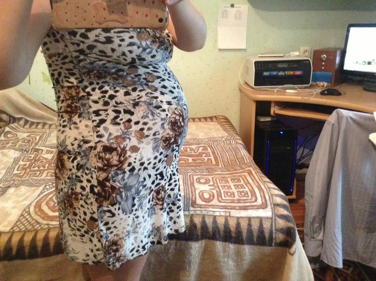 Пузику 30 неделек)))