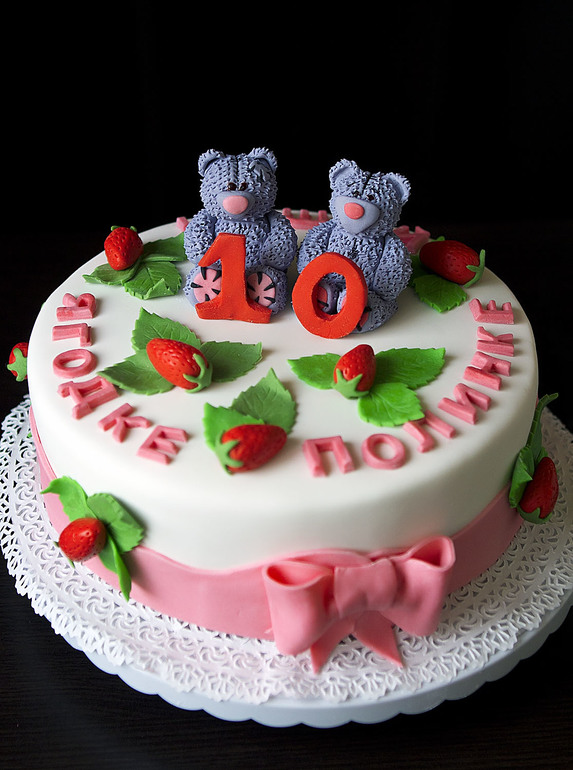 Розовый с Теддиками :)