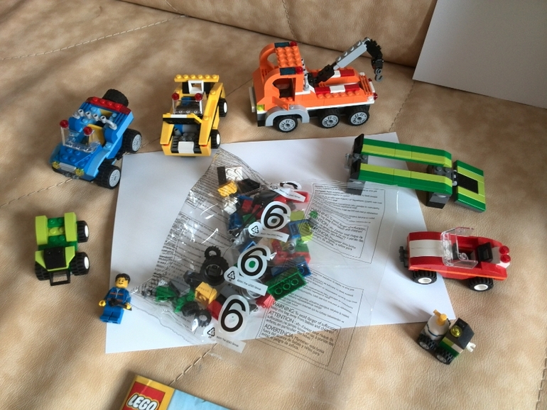 Лего 4635 Веселый транспорт