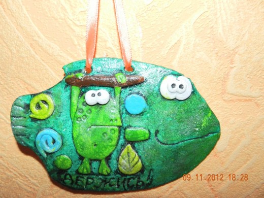 Мои рыбы соленые...