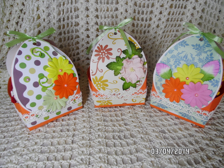 Пасхальные коробочки.