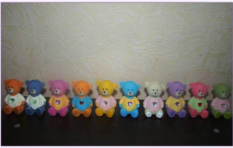 Моторика: Занятие 9 "Мишки для малышки"