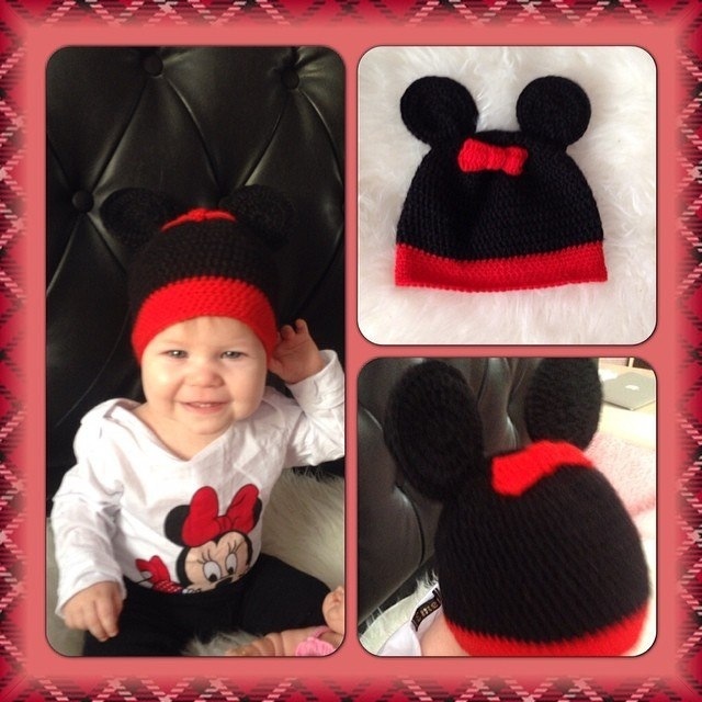 Шапка Микки Маус!