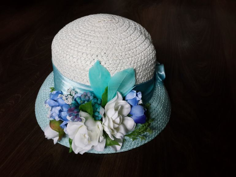 Детские шляпки ручной работы:)