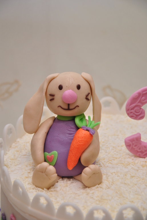 Детские тортики "Зайчик", "Томас", "Маша"