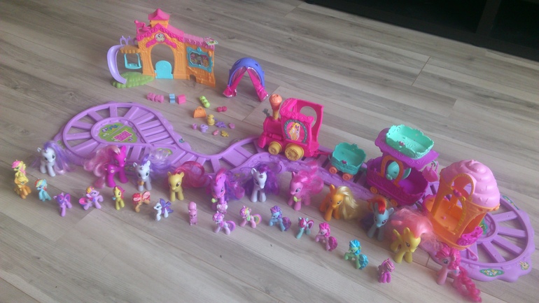 Огромный набор My Little Pony, говорящая Принцесса Селестия