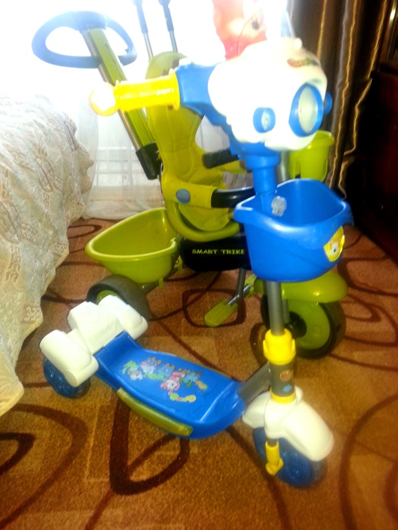 Велосипед и самокат в отличном состоянии