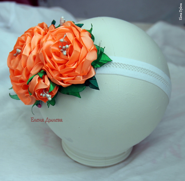 Повязка " Озаренный солнцем"