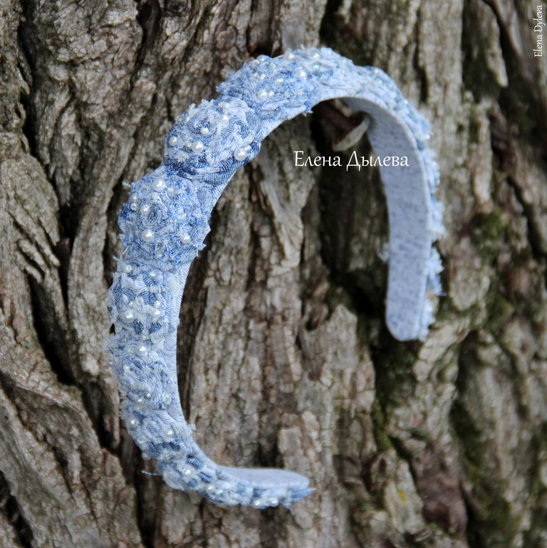 Джинсовый ободочек