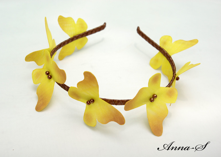 Ободочек " Бабочки "