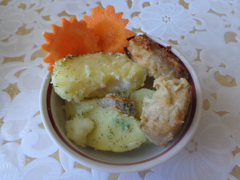 Вкусная рыбка