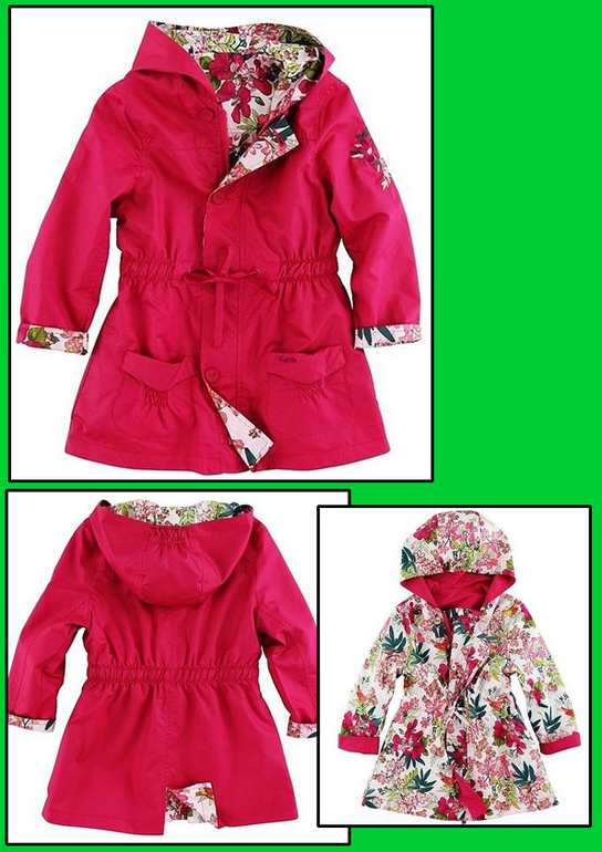 5 425 тг (1 155 руб) Пальто осень-весна на девочку от Kenzo kids