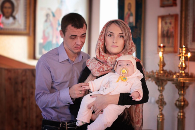 Наши крестины)