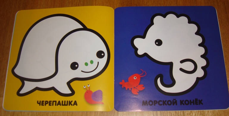 Наши творческие пятиминутки в годик. Рисование.