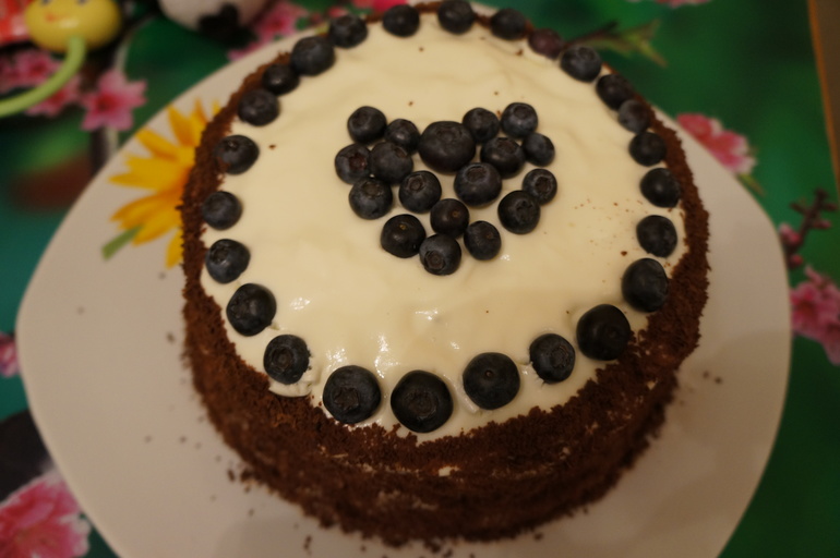 мой первый в жизни торт