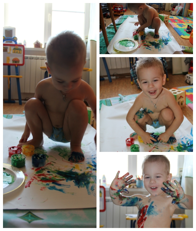 Ребенку счастье.