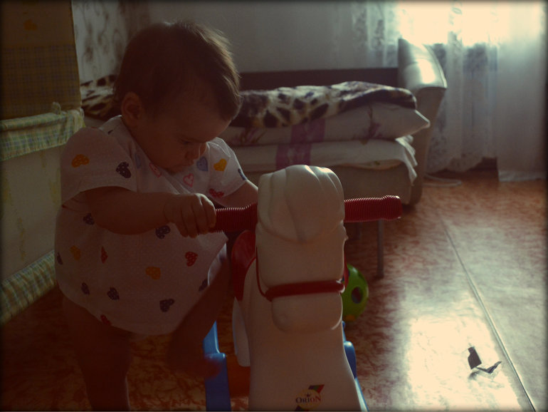 Соломия и конь.