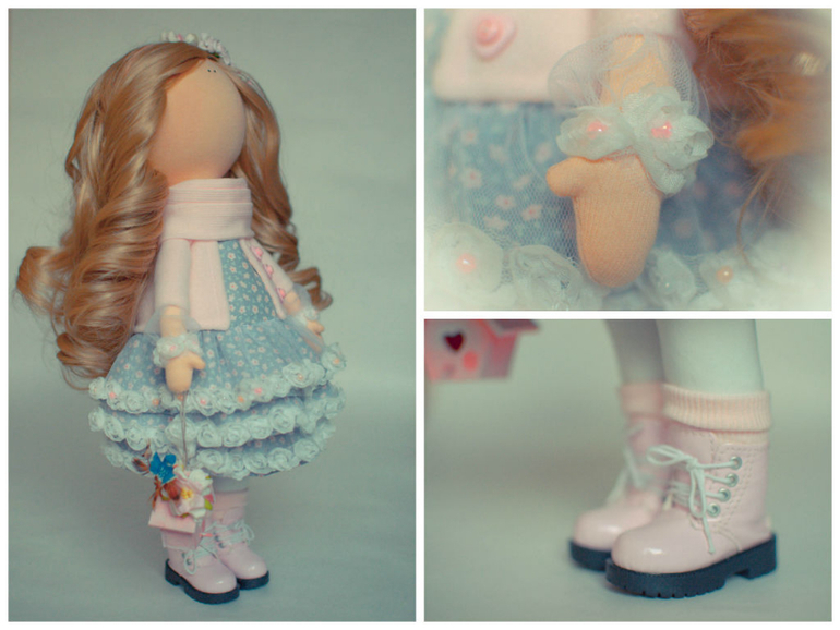 Куколка для маленькой девочки Настеньки)