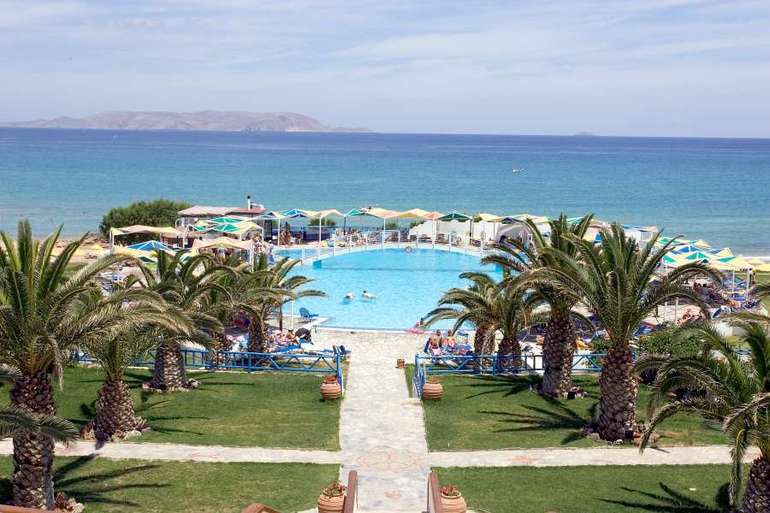 Один из самых популярных отелей на Крите для отдыха с детьми: MITSIS RINELA BEACH RESORT AND SPA 5*.