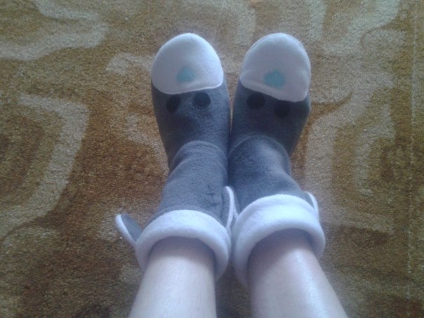 Тапочки-тедди