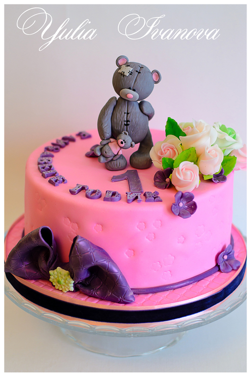 Торт с мишкой!
