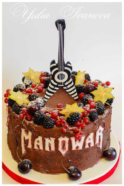 Торт с гитарой!