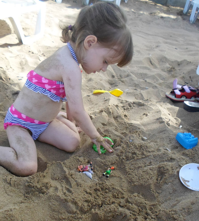 Шичида на... пляже )