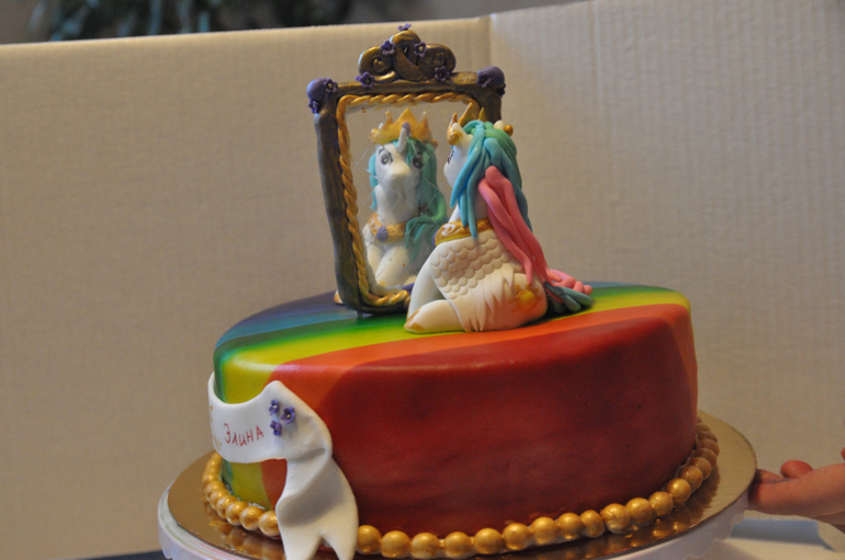 Торт литл пони принцесса Силестия