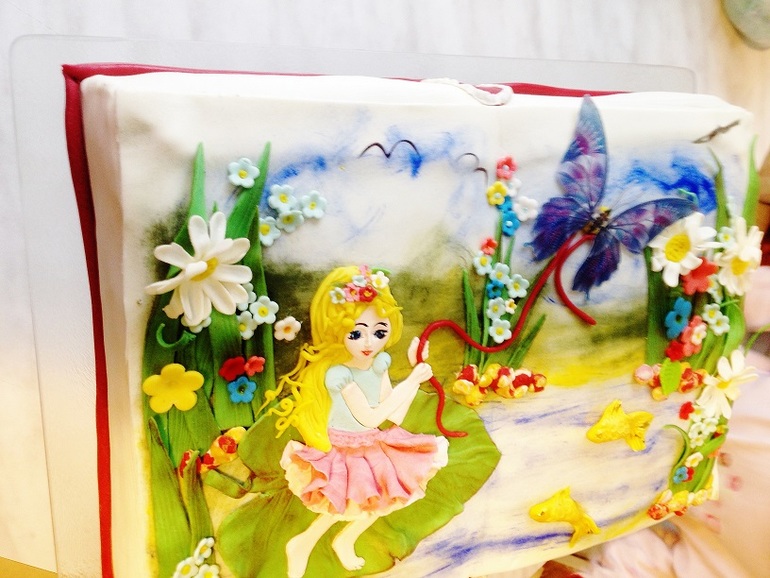 Книга с дюймовочкой