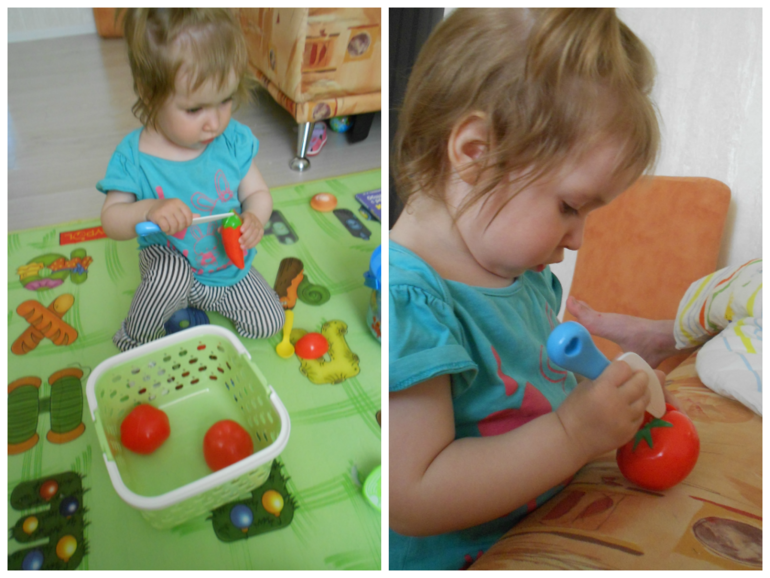 ТЗ Красный цвет. Фрукты, овощи.