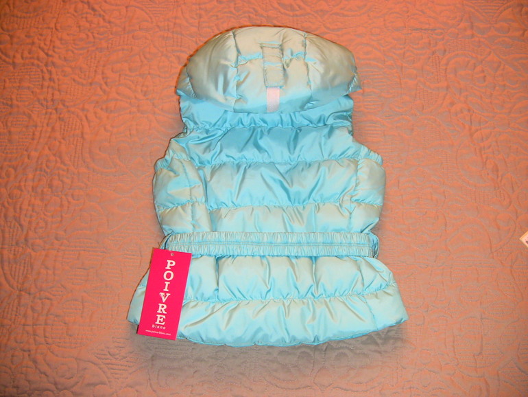 Жилет POIVRE BLANC (гусиный пух) на 2 года