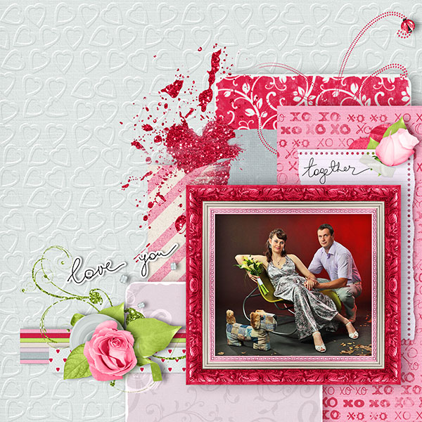 "Запоздалая" открытка к 14 февраля - но лучше поздно, чем...