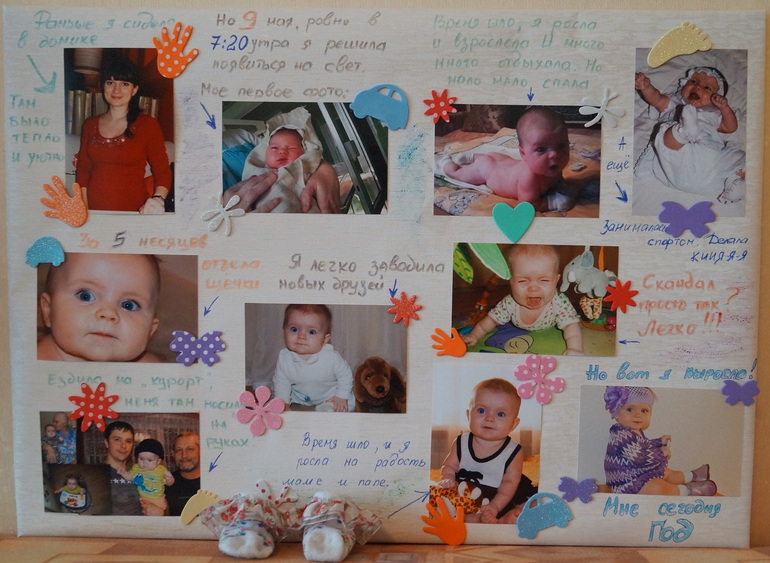 Чудесный день-Первый День Рождения!