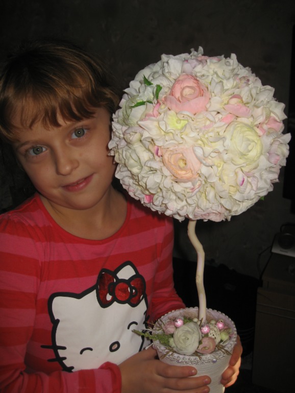 второе деревце... Нежность...