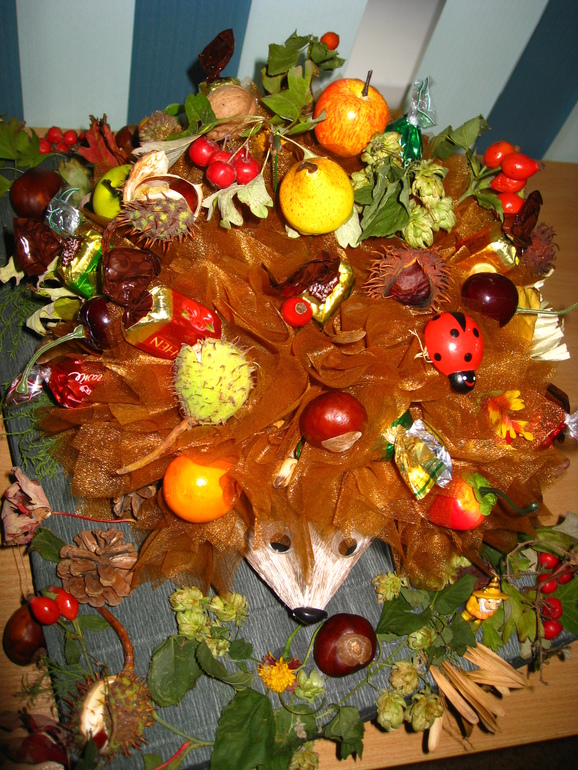 наш осенний ежик