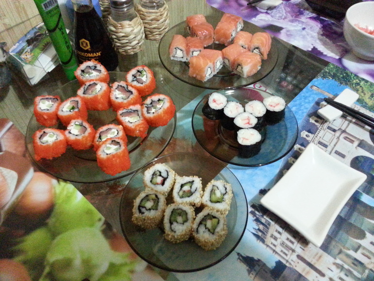 Мои очередные роллы)