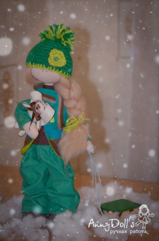 Пошли на санках кататься?