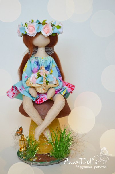 Мой МК по пошиву сидячей куколки