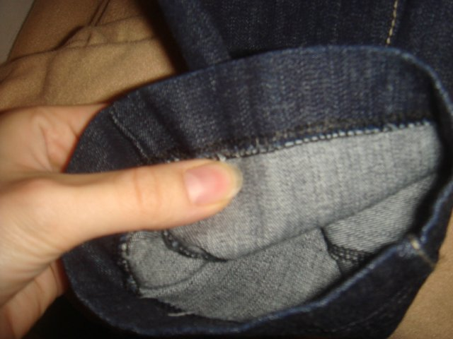 Беременные джинсы себе