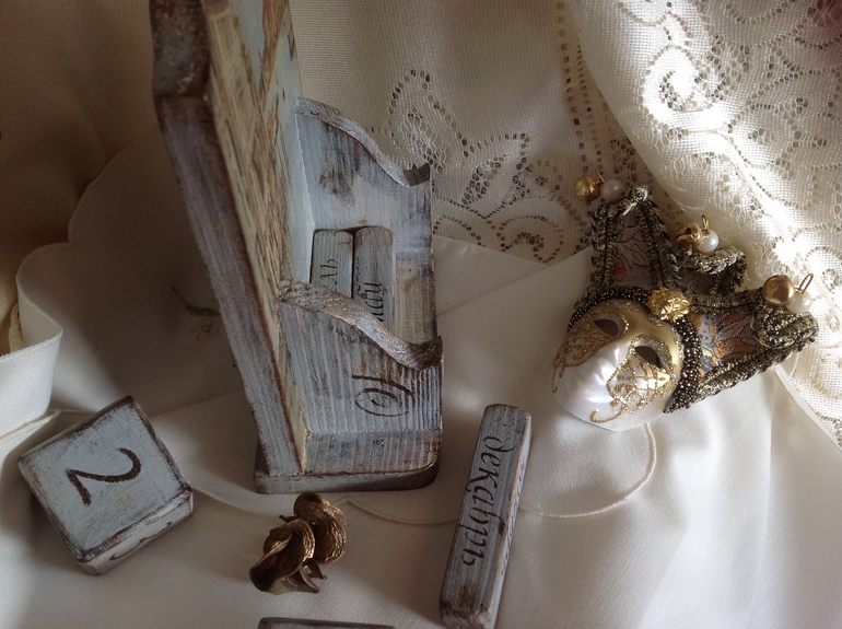 Подарки к Новому Году, ручная работа, игрушки из фетра, декупаж!